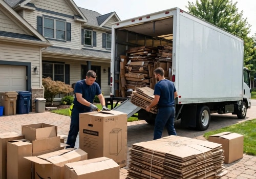 How to Get Rid of Cardboard Boxes Without Breaking Them All Down