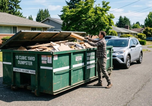 How Big Is a 10 Yard Dumpster? Simple Size Guide for Homeowners
