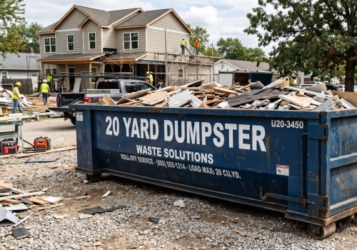 20 Yard Dumpster Placement Checklist for Homeowners