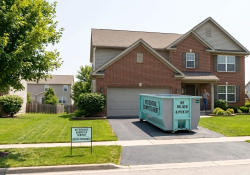 What Is The Smallest Residential Dumpster You Can Rent And What Does It Cost?