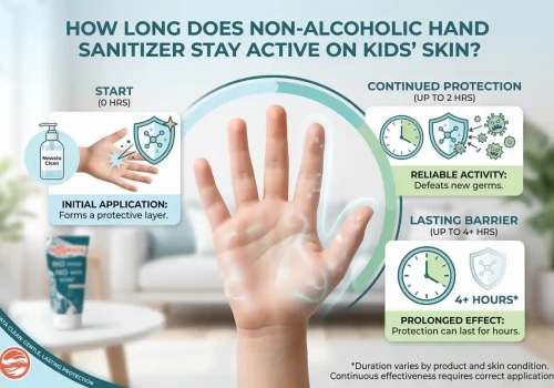 How Long Does Non-Alcoholic Hand Sanitizer Stay Active on Kids' Skin?